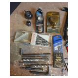 Mixed Tool Lot - Drill Bits and Hardware