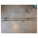 2 - Craftsman 6674 Pipe Clamps (48in)