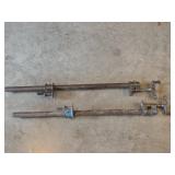 2 - 24in Pipe Clamps