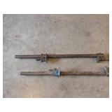 2 - 24in Pipe Clamps