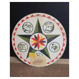 Dutch Peddler Hex Sign with Farm Animals