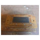 Home 204 Bench Vise with Wooden Mount and Whetstone