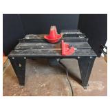 Craftsman Router Table with Red Guide System