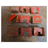 Atlas Tack Corporation Hardware Box Collection with Contents