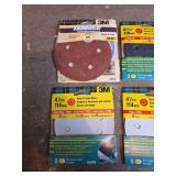 3M Hook & Loop Sanding Discs Set - 4.5 inch Mixed Grits