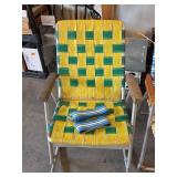 1960s Woven Lawn Chairs - Set of 2