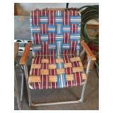1960s Woven Lawn Chairs - Set of 2
