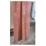 Red Barn Wood Planks