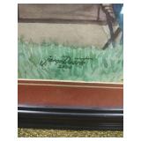 Original Jorge Duarte Original Water Color Garden Scene 2000, Costa Rica, 17 x 21