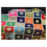 Handmade Granny Square Afghan Blanket and more