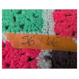 Handmade Granny Square Afghan Blanket and more