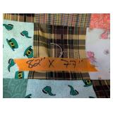 Handmade Dresden Plate Pattern Lap Quilt and more