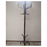 Traditional Wooden Coat Rack Stand