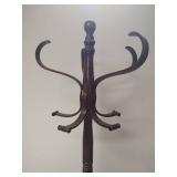 Traditional Wooden Coat Rack Stand