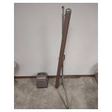 Vintagel Bell & Howell Projector and 50x50 Delite Versat Tripod Projector Screen