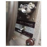 Vintagel Bell & Howell Projector and 50x50 Delite Versat Tripod Projector Screen