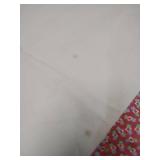 Vintage Handmade Floral Applique Coverlet, Full Size