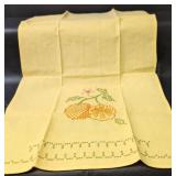 Vintage Decorative Embroidered Tea Towel Collection