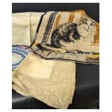 Mixed Textile Collection - Doilies and Woven Pieces