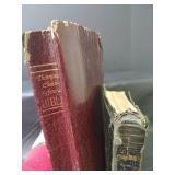 Vintage Collection of Old Holy Bibles Including Thompson Chain Reference