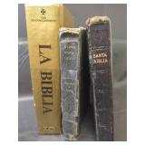 Spanish-English Bible Collection with Deuterocanonical Texts including La Santa Biblia and Dios Habla Holy Editions