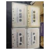 Christian Christmas Music Cassette Collection & Sony Video8 Tapes