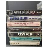 Christian Music Cassette Collection Including Spanish Language Tapes