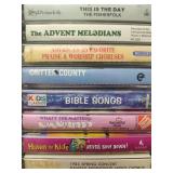 Christian Music Cassette Tape Collection Including Children
