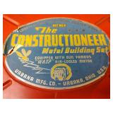 Constructioneer Metal Building Set No.8 with Wasp Motor, Needs New Cord