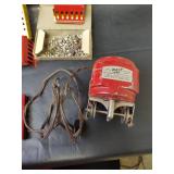 Constructioneer Metal Building Set No.8 with Wasp Motor, Needs New Cord