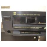 BSR MCD 8000 CD Automatic Changer and Remote Controller with Zenith Allegro Speaker System Powers on
