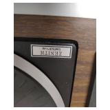 Zenith Beltdrive Record Player System with Stand with Wheels.  Powers on