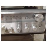 Zenith Beltdrive Record Player System with Stand with Wheels.  Powers on