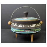 South American Wood Trinket Boxes, Wall Hanging, and Fan