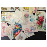 Mid-Century Greeting Card Collection Wedding and Anniversary