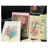 Vintage Birthday Greeting Cards Collection