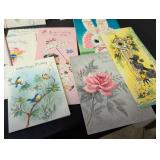 Vintage Birthday Greeting Cards Collection