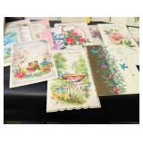 Vintage Birthday Greeting Cards Collection