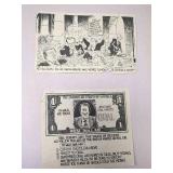 Vintage Cartoon Scrapbooks and Far Side Comic Collection Prints