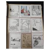 Vintage Cartoon Scrapbooks and Far Side Comic Collection Prints