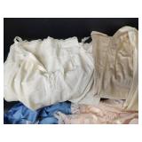 Lace Trim Nightgown, Robe, Full Slip and Half Slips