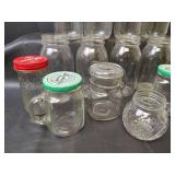 Mixed Lot Glass Jars
