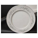 Forget-Me-Not China Set by Japan, Complete 8 Place Setting Plus Serving Dishes