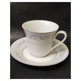 Forget-Me-Not China Set by Japan, Complete 8 Place Setting Plus Serving Dishes