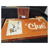 Board Game Collection - Clue, Tri-Ominos, Quad-Ominos, Pit
