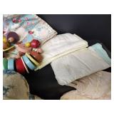 Vintage 1931 Baby Doll, Dolls with Clothing Collection and Doll Blankets and More