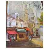 Paris Scene Lithograph