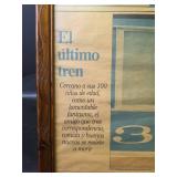 1990 Framed Spanish Newspaper 