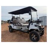 Unused SDGC 100 Golf Cart-Six Passenger Deluxe Model In White-Very Rare