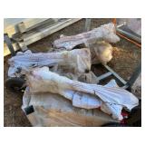 Unused Starvox JB120TS Air Hydralic Jacks:  Set of 3 - 80,100,120 Ton